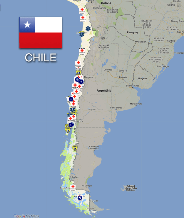 Dial 131 to Call an Ambulance in Chile