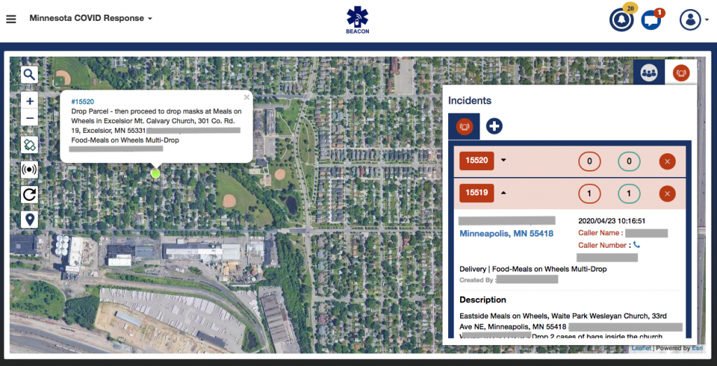 Meals on Wheels Minnesota Using Beacon Emergency Dispatch Platform to Support Covid-19 Deliveries