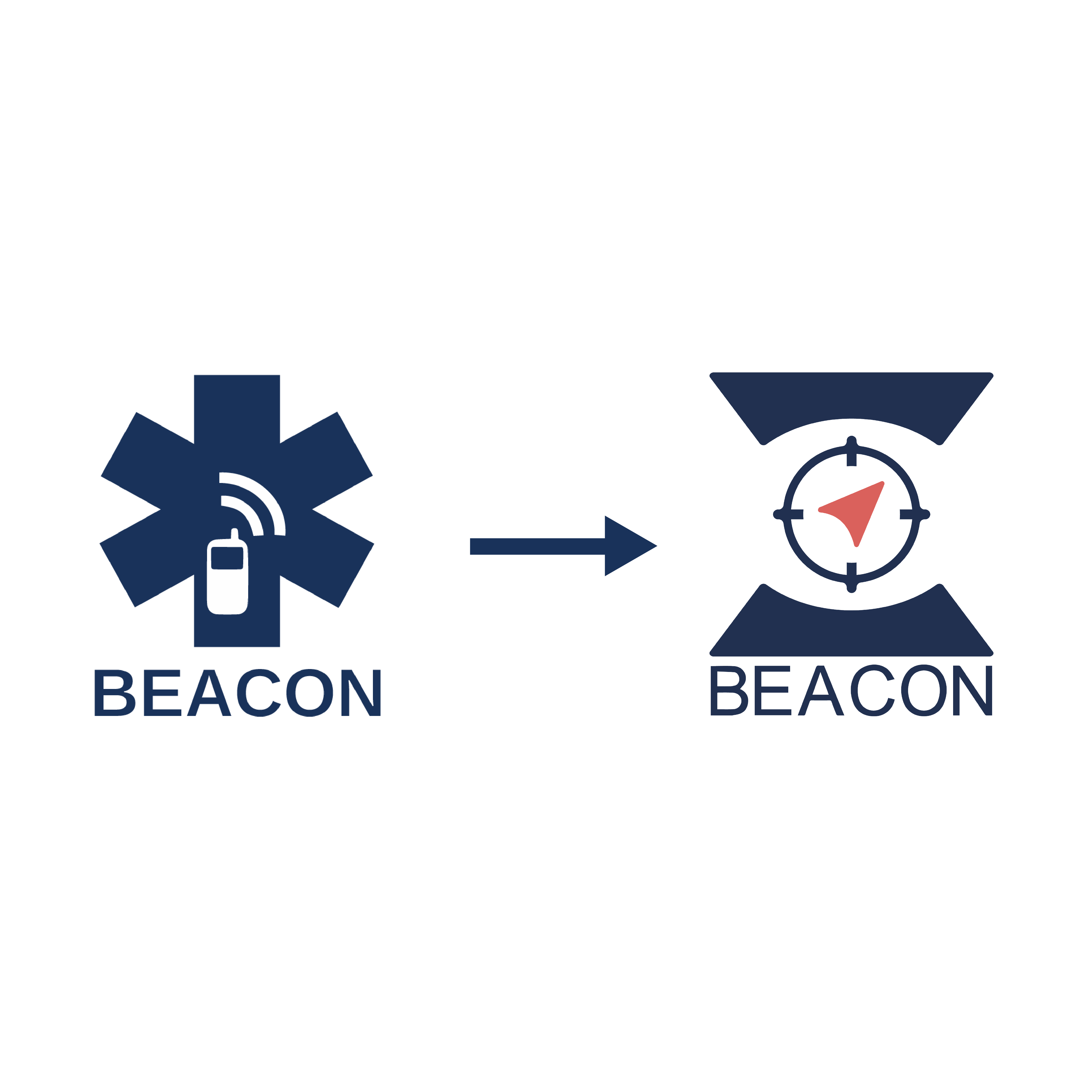 Beacon Logo Transition Graphic