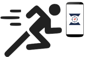 Smartphone with Beacon Logo IMG